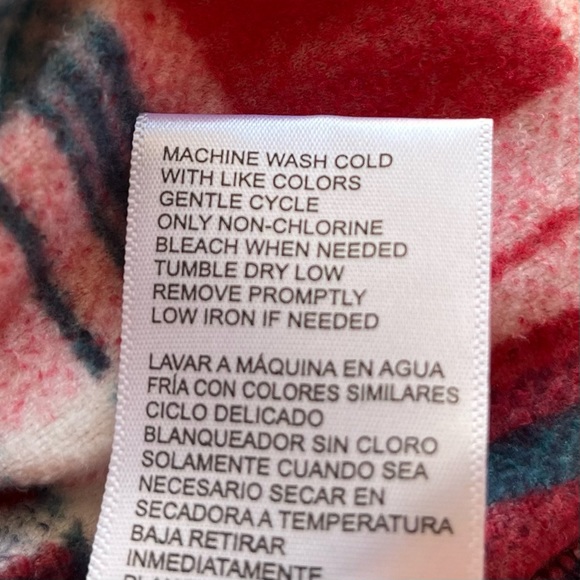 •Nautica• Plaid Two-Piece Fleece Pajama Set - Size Large - Picture 11 of 12